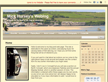 Tablet Screenshot of mick-hursey.co.uk